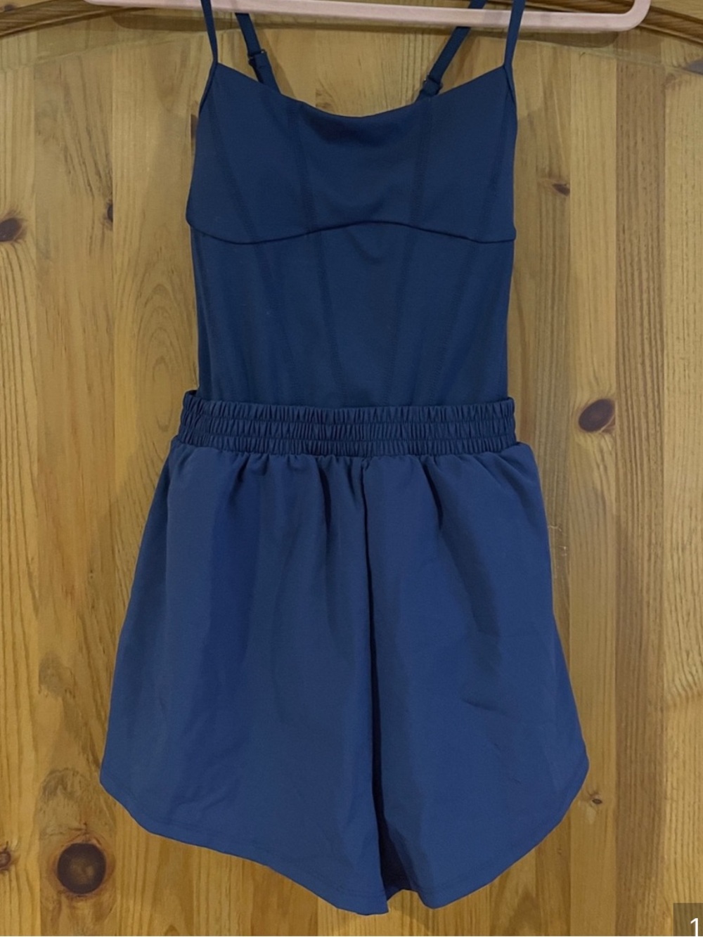 NWT PINK Victoria's Secret Navy Blue Strappy Romper